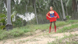 Жесткое порно с супергероиней и изнасилованием