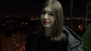 18-летняя Катюха в горячем порно видео