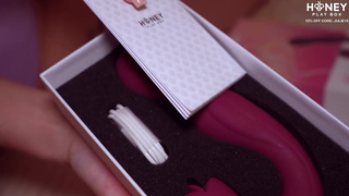 SKIP Cumming Hard With My New Toy From HoneyPlayBox