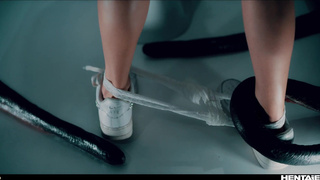 Секс-видео с фантастикой: Стефани Кайлер в ловушке