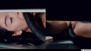 Секс-видео с фантастикой: Стефани Кайлер в ловушке