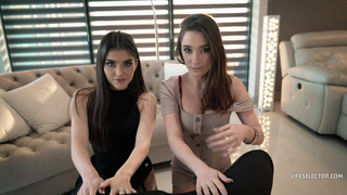 Две профессионалки ублажают клиента без границ