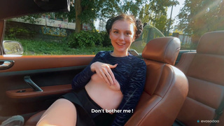 Секс в машине с незнакомкой – страстный минет и жесткий трах