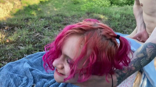 Пикник в лесу превратился в страстный секс