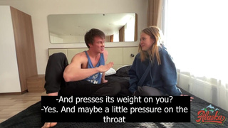 Страстный секс в тесной комнате