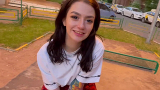 Страстный минет на крыше: горячее порно видео с доминированием