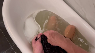 Беременная кончает от жесткого секса перед родами