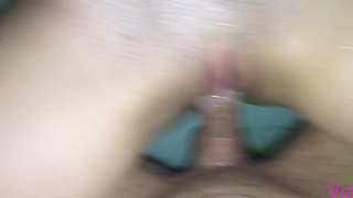 Порно с сводной сестрой - жесткий секс и двойной финал