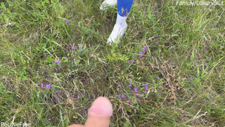 Горячий секс в саду смотреть онлайн