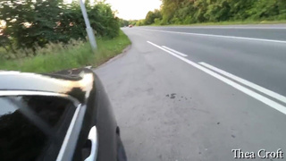 Жесткое секс видео: водитель и пассажирка в горячем порно