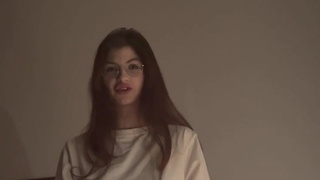 Сперма на лице после страстного минета с сыном