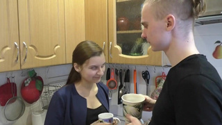 Реальная измена: студентка трахает преподавателя за оценку