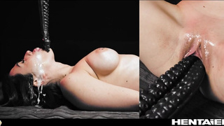 Экстремальное порно видео с фонтаном спермы