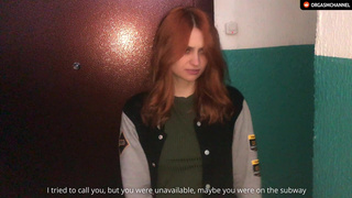 Горячее порно видео с рыжей в подъезде смотреть онлайн