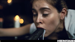 Спермо-тентакли в порно видео — жесткий кремпай и доминирование