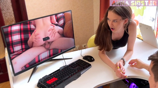 Страстный секс с громкими стонами и разрядкой