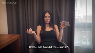 Страстный секс в номере отеля