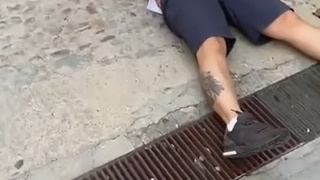 Горячее секс видео с публичным унижением