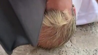 Горячее секс видео с публичным унижением