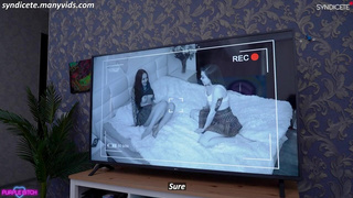 Смотреть онлайн горячее видео с развязной парой