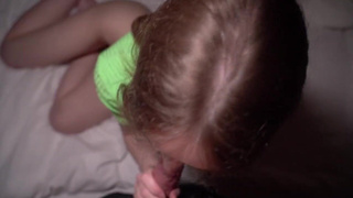 Страстный секс без презерватива с финалом на лицо