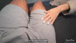 Реальное порно с разбором техник