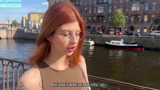 Смотреть онлайн — горячее порно с рыжей в HD