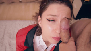 Он кончает туда а не внутрь — страстное порно видео с разговором