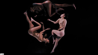 Горячее секс-видео с двойным финишем