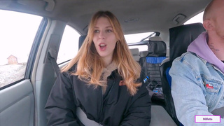 Поездка в ротик и неожиданная развязка - порно видео с развратной девушкой