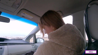 Поездка в ротик и неожиданная развязка - порно видео с развратной девушкой