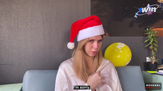 Страстный анальный секс на Новый Год