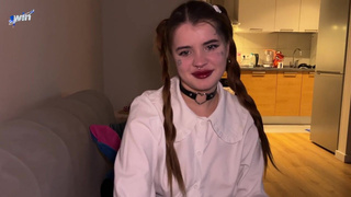 Пьяная ночь с развратной девушкой