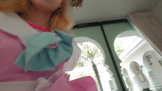 Секс с сестрой в необычной позе