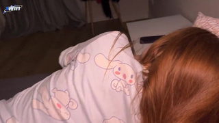 Страстный секс ночью: горячее видео с красивой девушкой