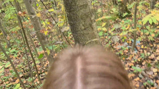 Порно видео с лесным триллером и жесткой еблей