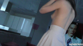 Горячее порно видео с новой соседкой