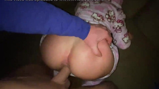 Страстные сводные сестры дома одни