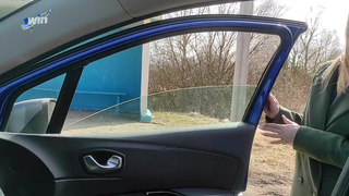 Секс с попутчиком: дорожное минети для спермы