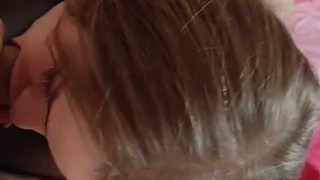 Развратный ротик SWife Katy - эксклюзивное порно с минетом в HD