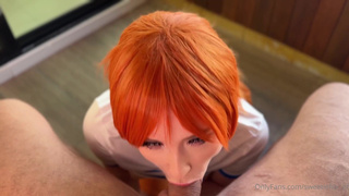 Страстный трах рыжеволосой ангелочки у моря