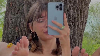 Страстный секс в неожиданных локациях с Анной Ральфс