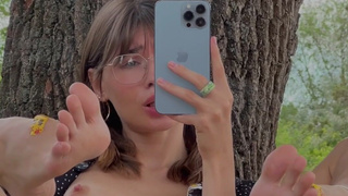 Страстный секс в неожиданных локациях с Анной Ральфс