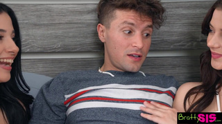 Секс с сводным братом подруги – страстный недотрах