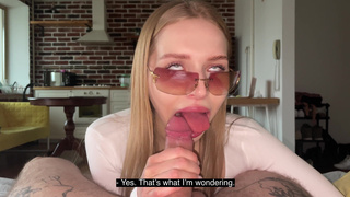 Секс видео Californiababe: минет и сперма на лицо в HD