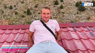 Страстный секс на крыше с Лео Ди