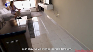 Шокирующая измена - сперма пасынка между ног