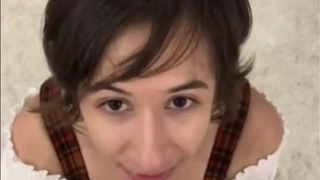 Реальное порно с развратной ученицей