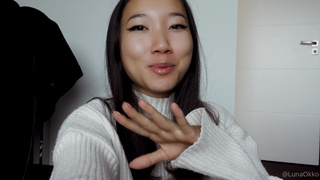 Азиатка Luna Okko в горячем секс-видео