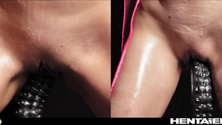 Щупальца и страсть: жесткий секс с двумя девушками в эксклюзивном порно